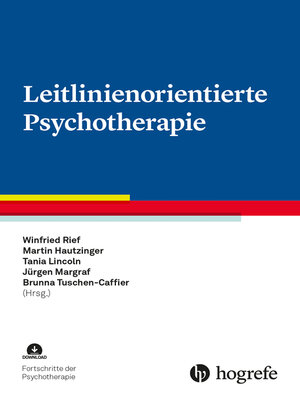 cover image of Leitlinienorientierte Psychotherapie